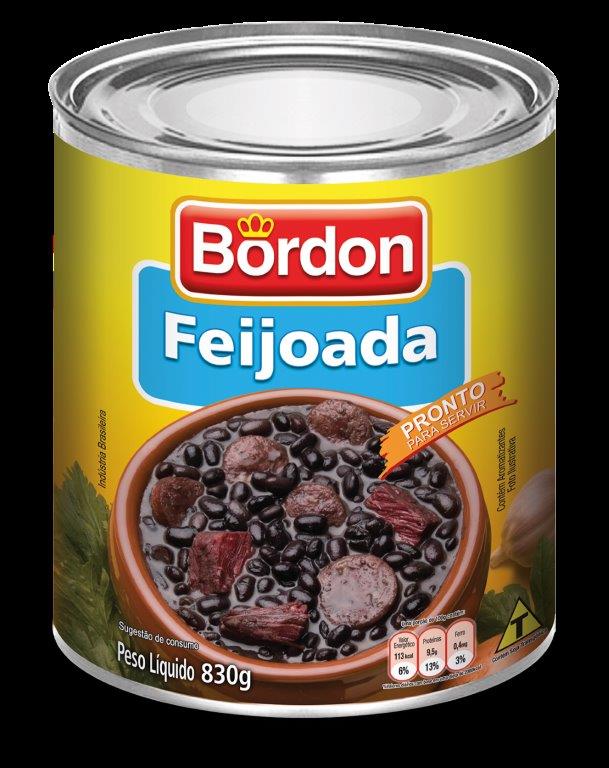 imagem de FEIJOADA BORDON 830G