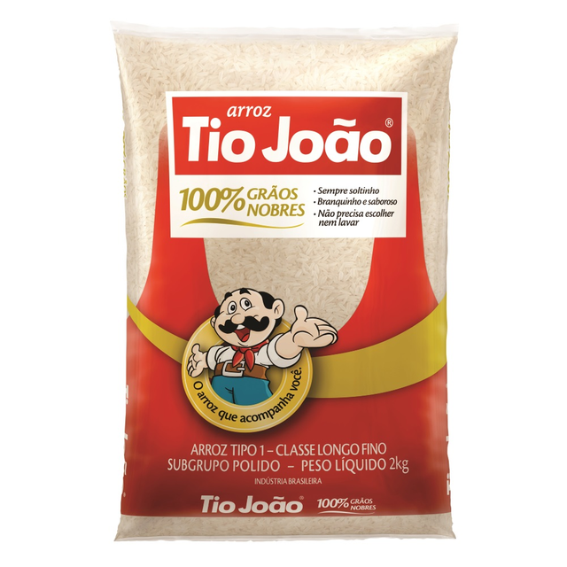 imagem de ARROZ TIO JOÃO TP1 2KG