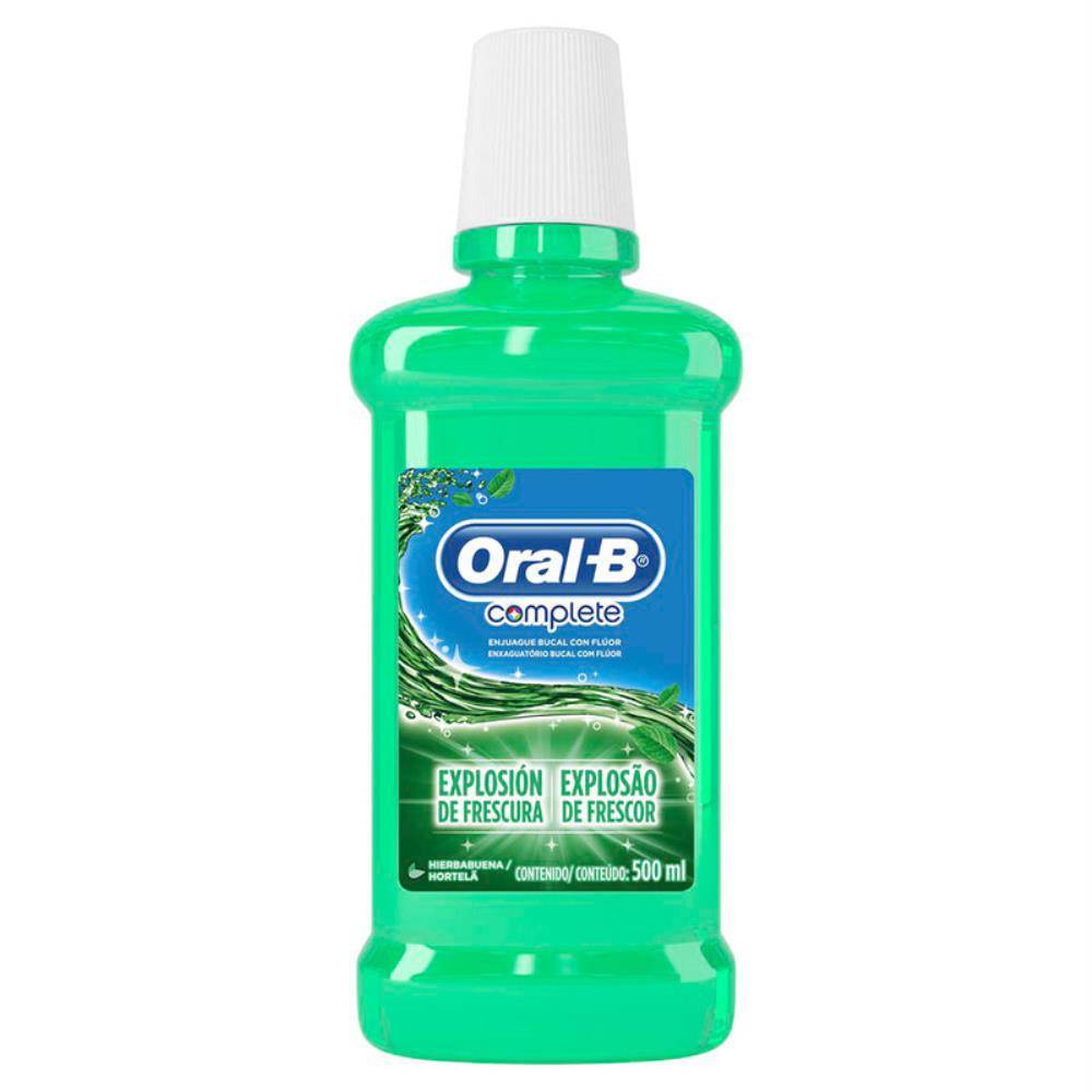 imagem de ENXAGUANTE BUCAL ORAL B HORTELÃ 250ML