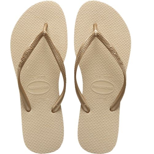 imagem de SANDÁLIA HAVAIANAS SLIM LISA 41 42 AREIA/DOUR CL