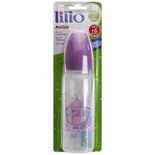 imagem de MAMADEIRA LILLO 240ML MAGIA ORTO LILAS TM2 SIL