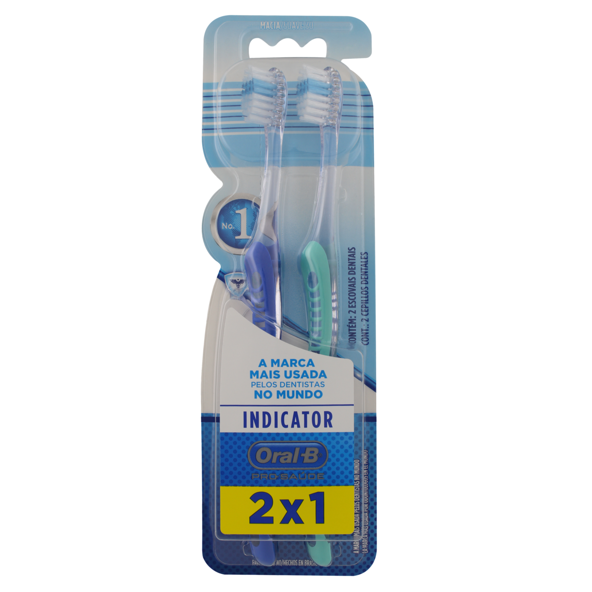 imagem de ESCOVA DENTAL ORAL B 30 INDICATOR LV2PG1