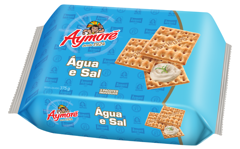 imagem de BISCOITO AYMORÉ ÁGUA E SAL 345G