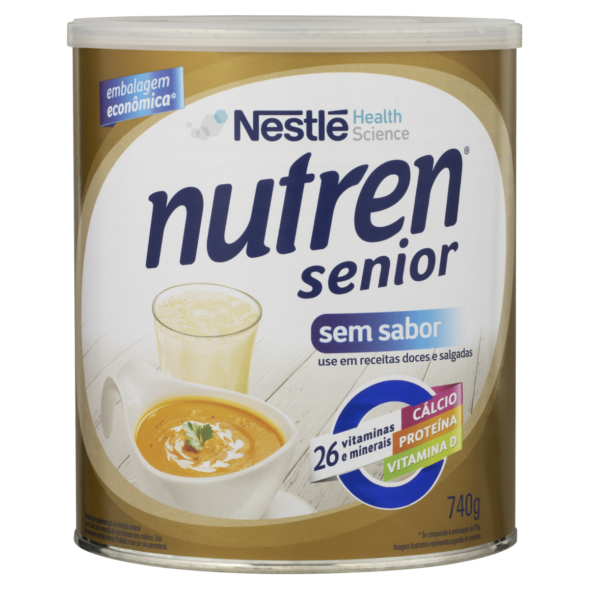 imagem de SUPLEMENTO NUTREN SENIOR 740G