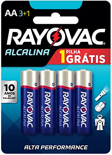 imagem de PILHA RAYOVAC ALCALINA PEQUENA LV4PG3