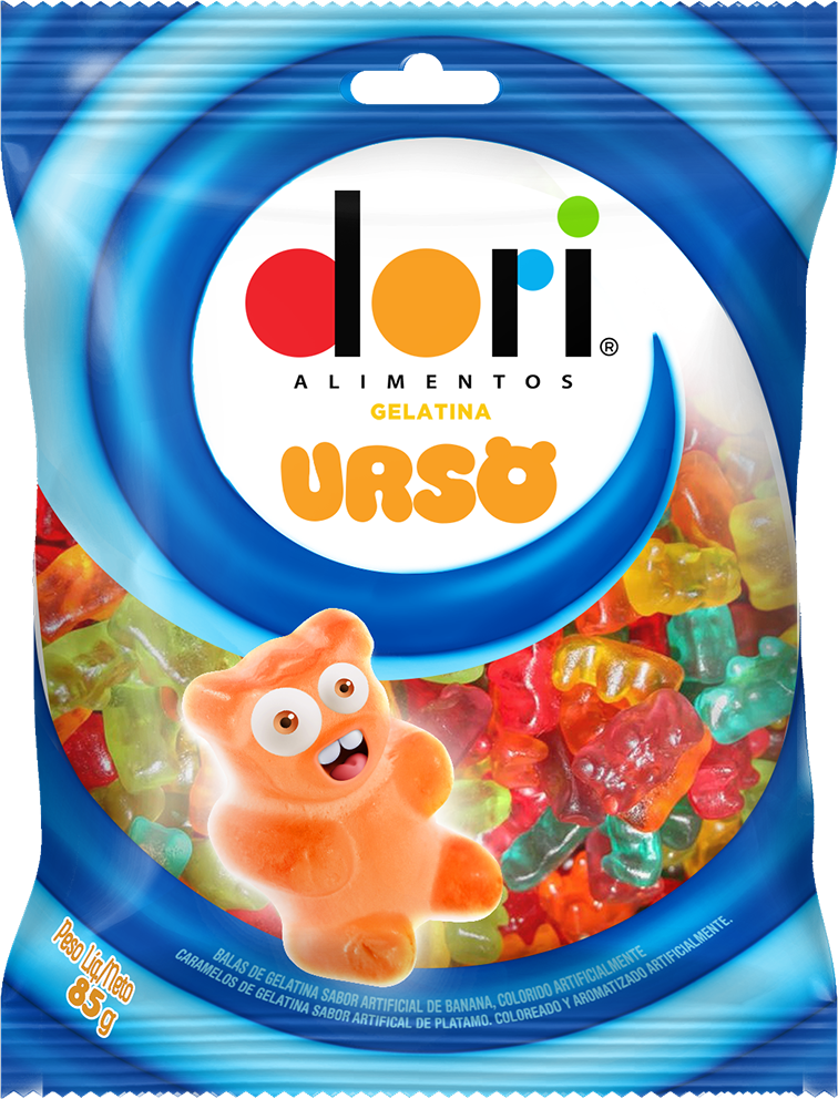 imagem de BALA DORI GELATINA URSO 85G