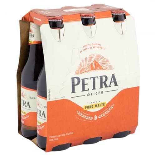 imagem de CERVEJA PETRA PURO MALTE LONG NECK 330ML CX12 UNIDADES