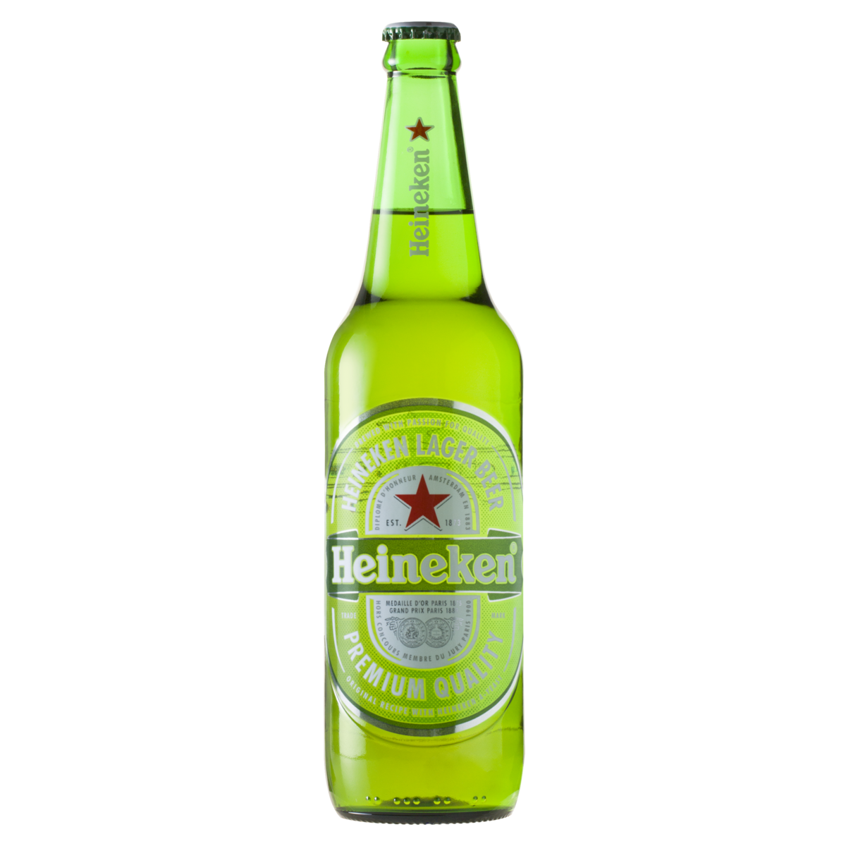imagem de CERVEJA PILSEN HEINEKEN GARRAFA 600ML CX12 UNIDADES