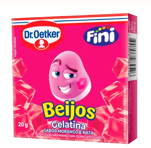 imagem de GELATINA DR.OETKER 20G FINI BEIJOS