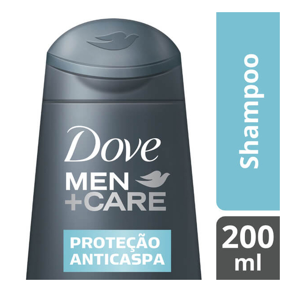 imagem de SHAMPOO DOVE 200ML MEN PROTEÇÃO ANTI CASPA 2X1