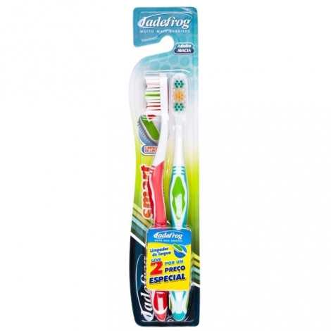 imagem de ESCOVA DENTAL JADE FROG 2UN REF629