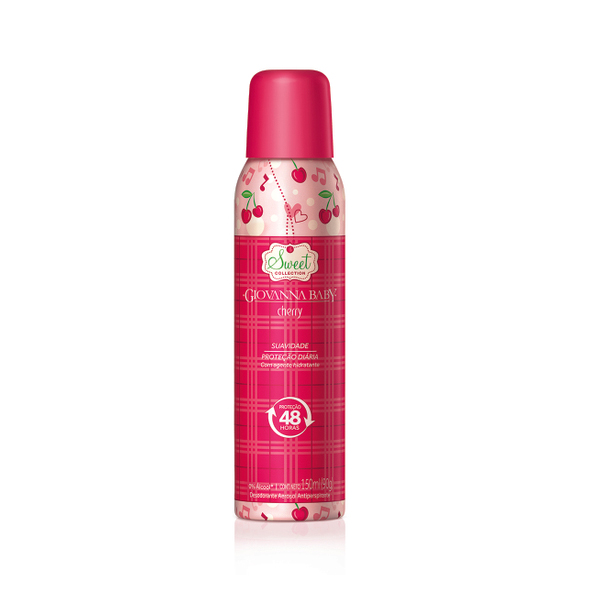 imagem de DESODORANTE AERO GIOVANNA BABY CHERRY 150ML