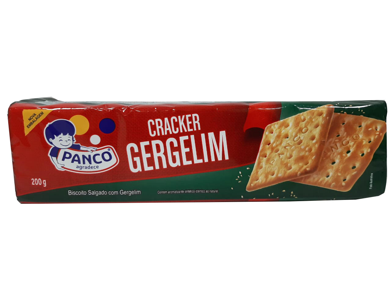 imagem de BISCOITO PANCO GERGELIM 200G