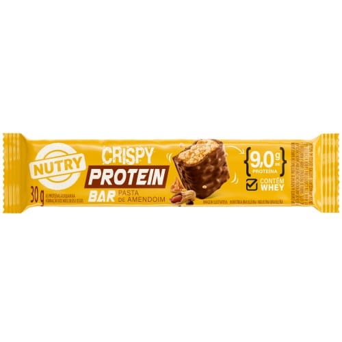 imagem de BARRA PROTEÍNA NUTRY CRISPY 30G PAST AMEND