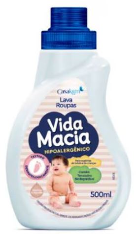 imagem de LAVA ROUPAS VIDA MACIA 500ML ALGODÃO