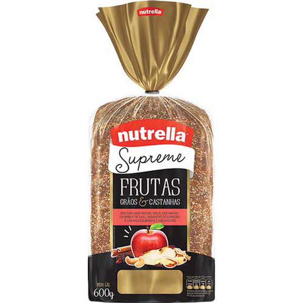 imagem de PÃO NUTRELLA SUPREME FRUTAS 500G