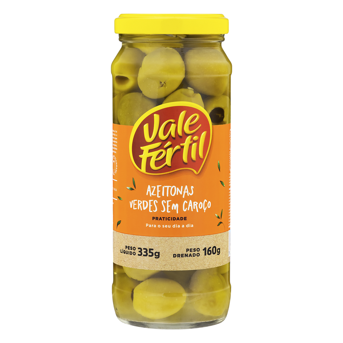 imagem de AZEITONA VALE FÉRTIL 160G VERDE S/C VIDRO