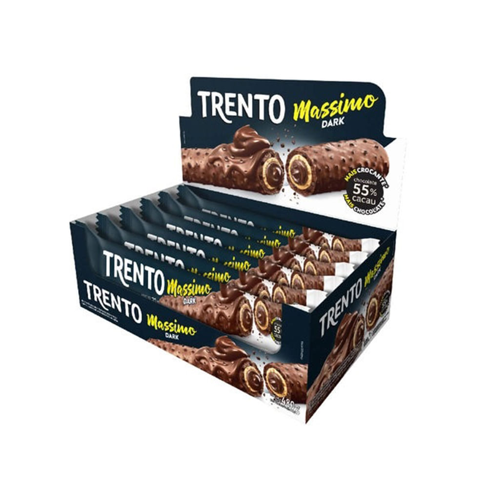 imagem de CHOCOLATE TRENTO MASSIMO 25G DARK