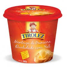 imagem de MANTEIGA TIROLEZ 500G COM SAL