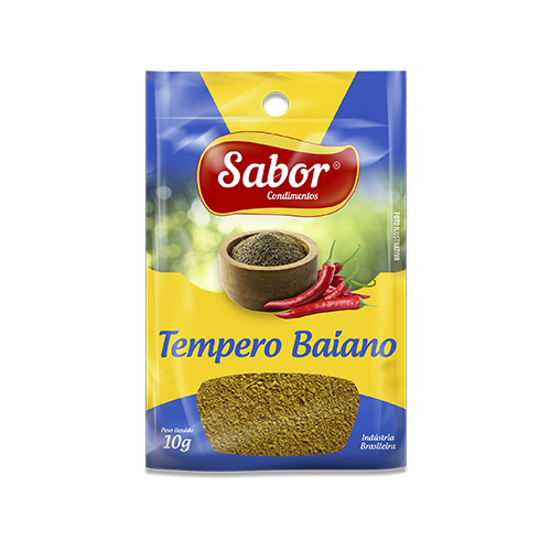 imagem de TEMPERO SABOR 10G BAIANO