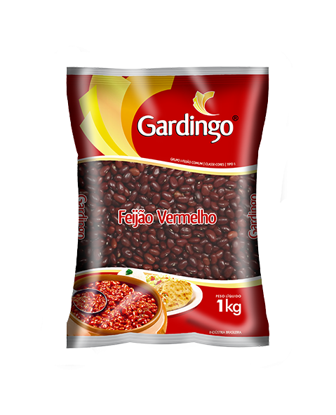 imagem de FEIJÃO GARDINGO 1KG VERMELHO