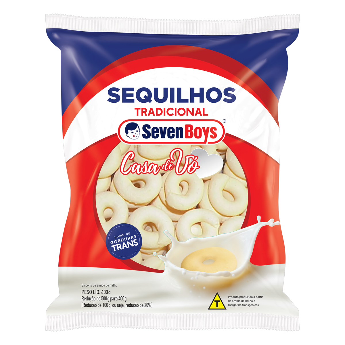 imagem de SEQUILHOS SEVEN BOYS 400G