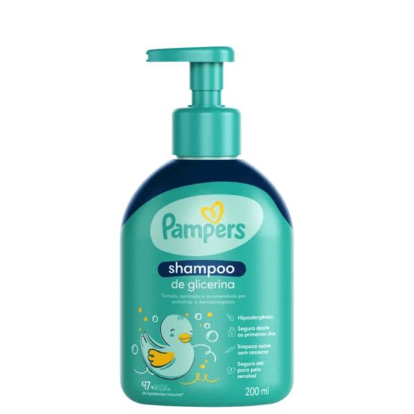 imagem de SHAMPOO PAMPERS 200ML GLICERINA