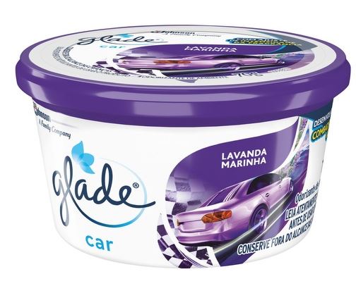 imagem de GLADE GEL 70G CARRO LAVANDA MARINHA