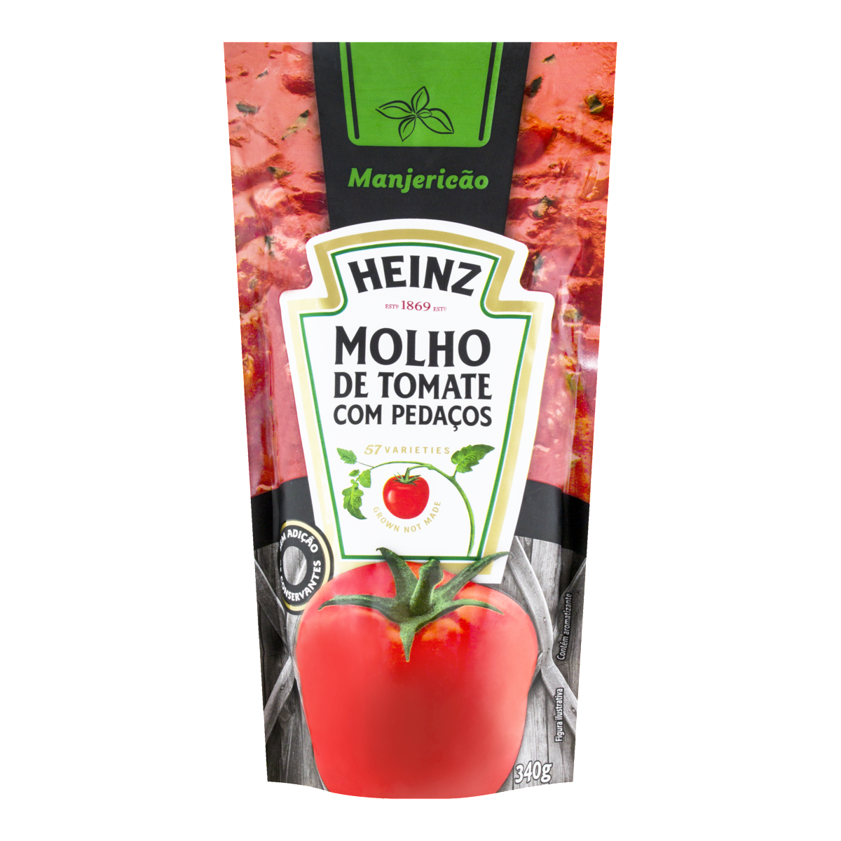 imagem de MOLHO HEINZ 300G MANJERICÃO SACHÊ