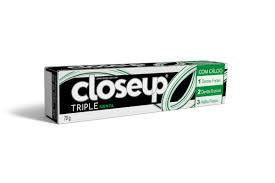 imagem de CREME DENTAL CLOSE UP TRIP MENTA COM CÁLCIO 70G VERDE