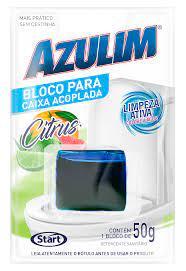 imagem de BLOCO SANITARIA AZULIM CX ACOPLADA 50G CITRUS