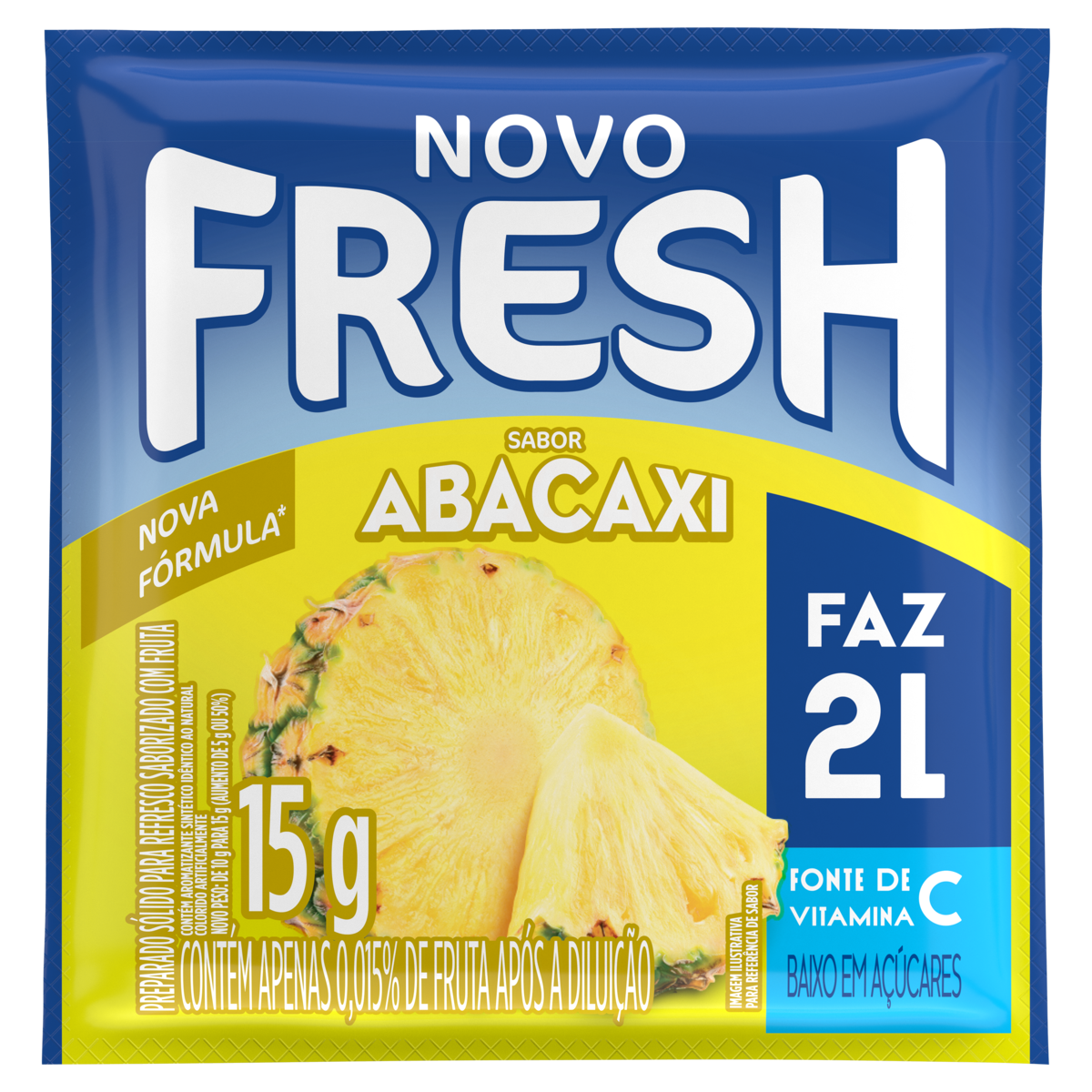 imagem de REFRESCO FRESH ABACAXI SACHÊ 15G