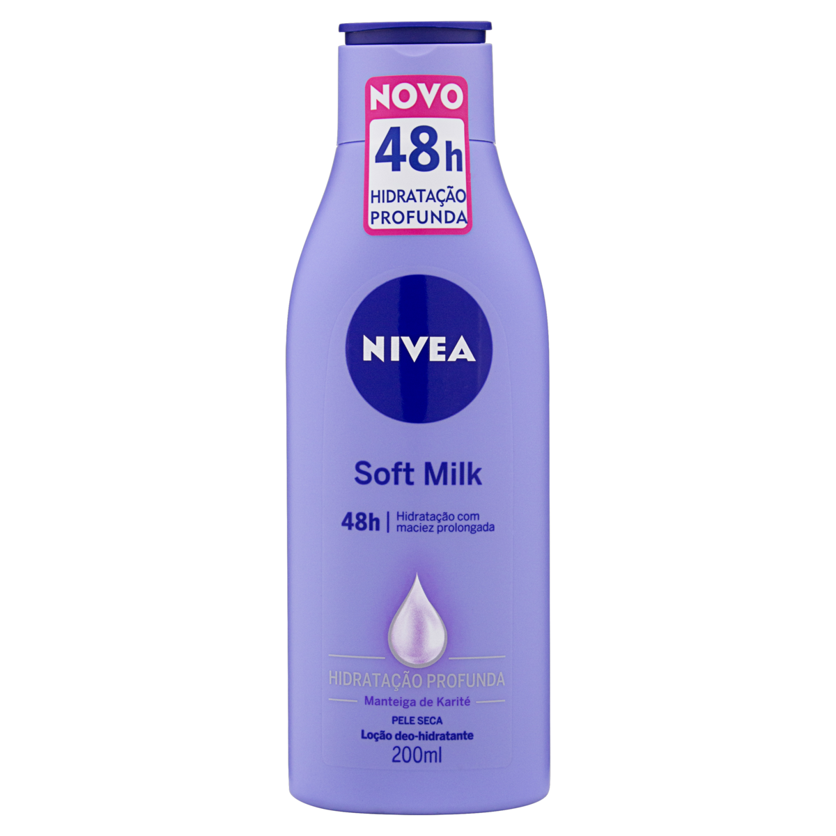 imagem de LOÇÃO NIVEA MILK 200ML SOFT
