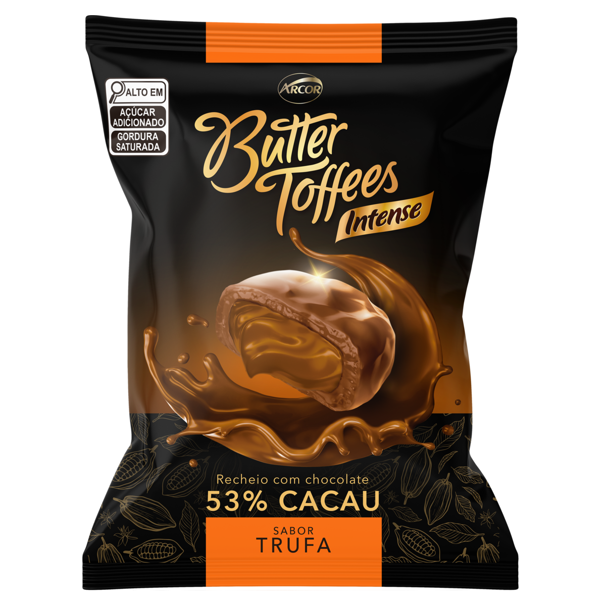 imagem de BALA ARCOR BUTTER TOFFEE SM 90G 53% TRUFA