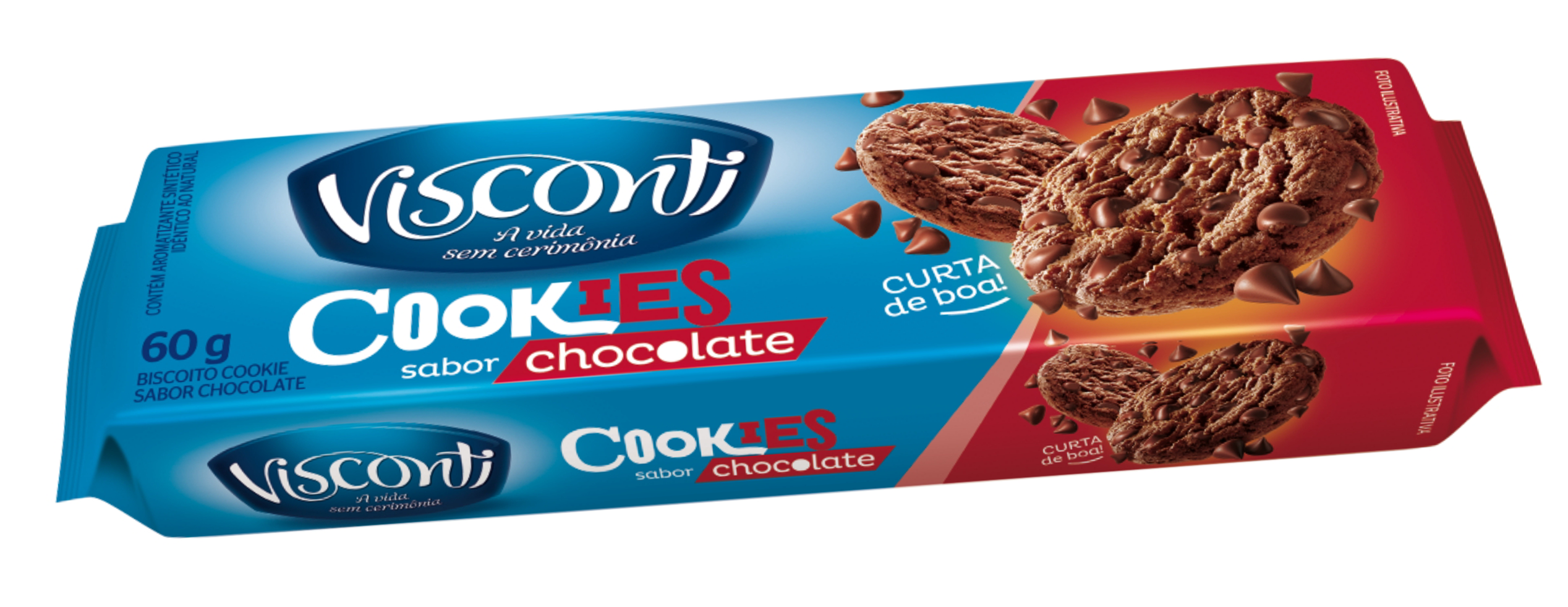 imagem de COOKIES VISCONTI 60G CHOCOLATE