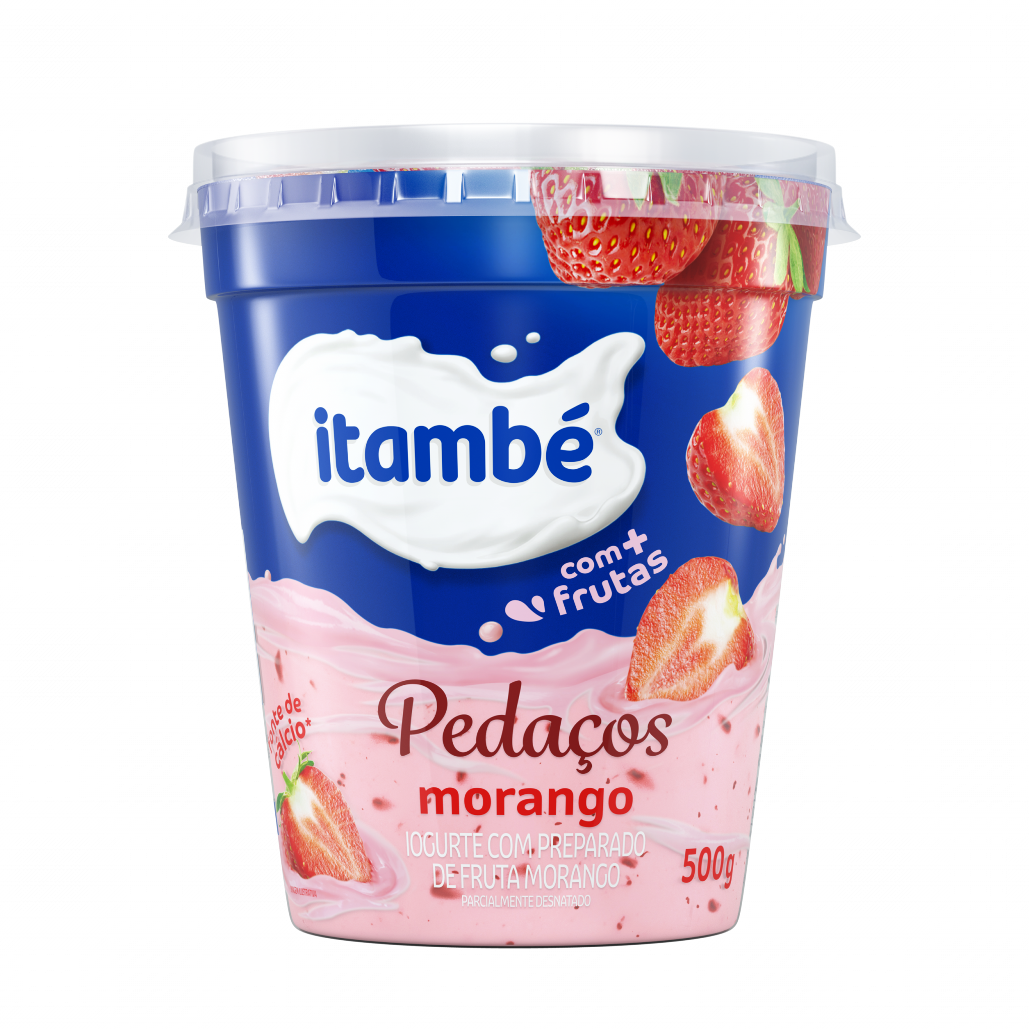 imagem de IOGURTE ITAMBÉ 450G PEDAÇOS MORANGO