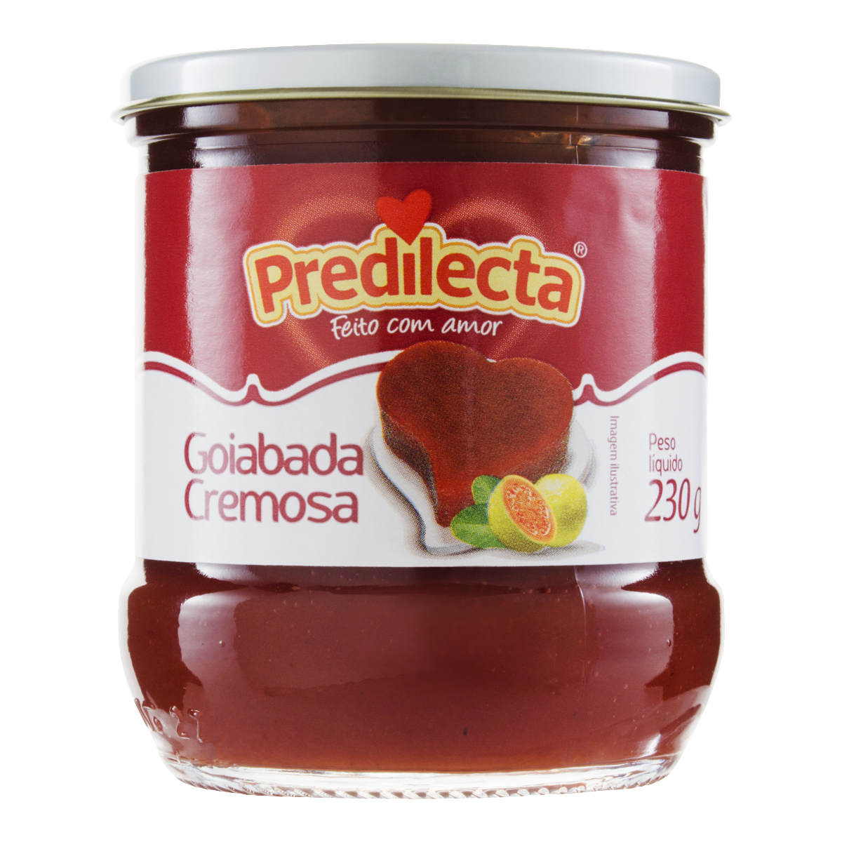 imagem de GOIABADA PREDILECTA CREMOSA 230G