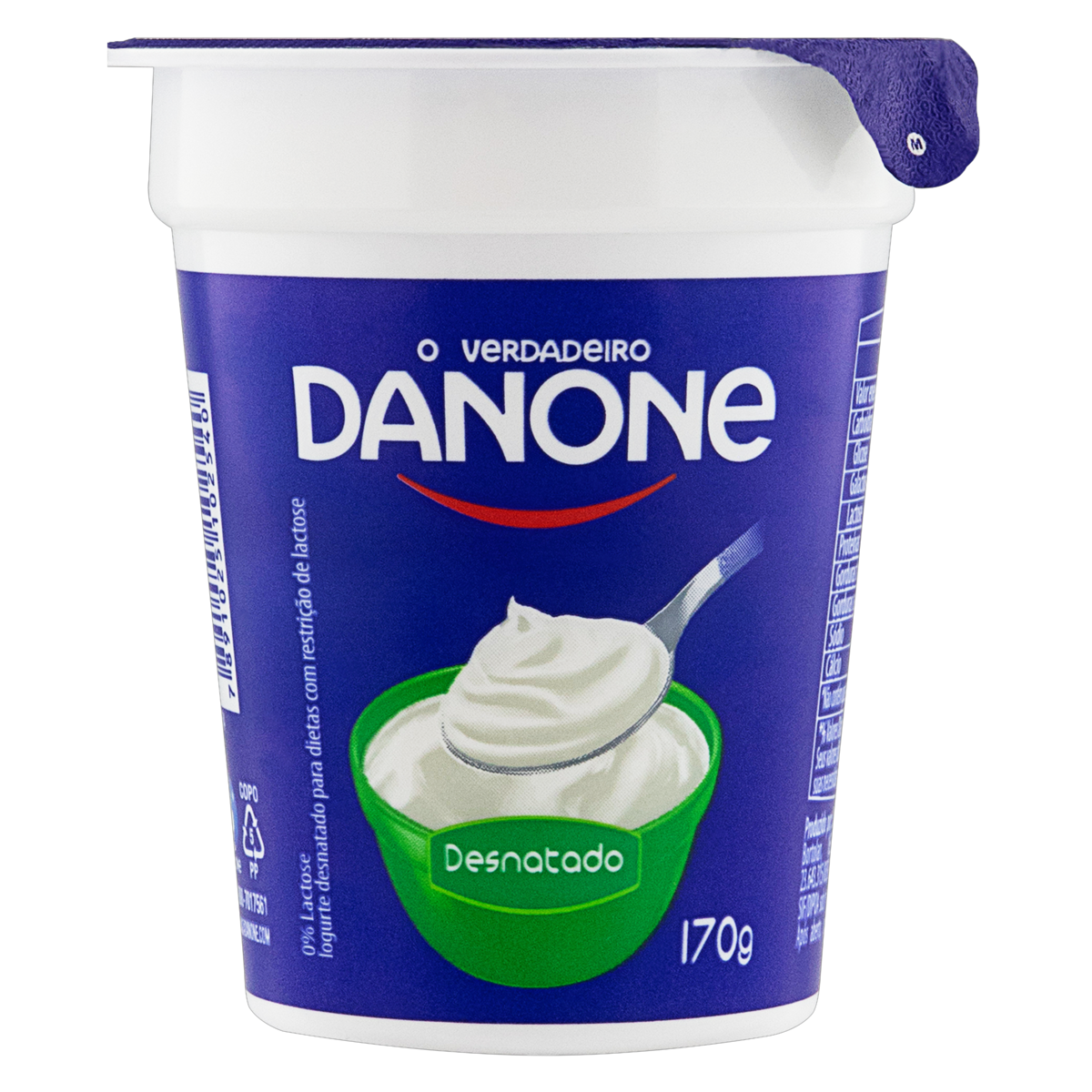 imagem de IOGURTE DANONE 160G DESNATADO