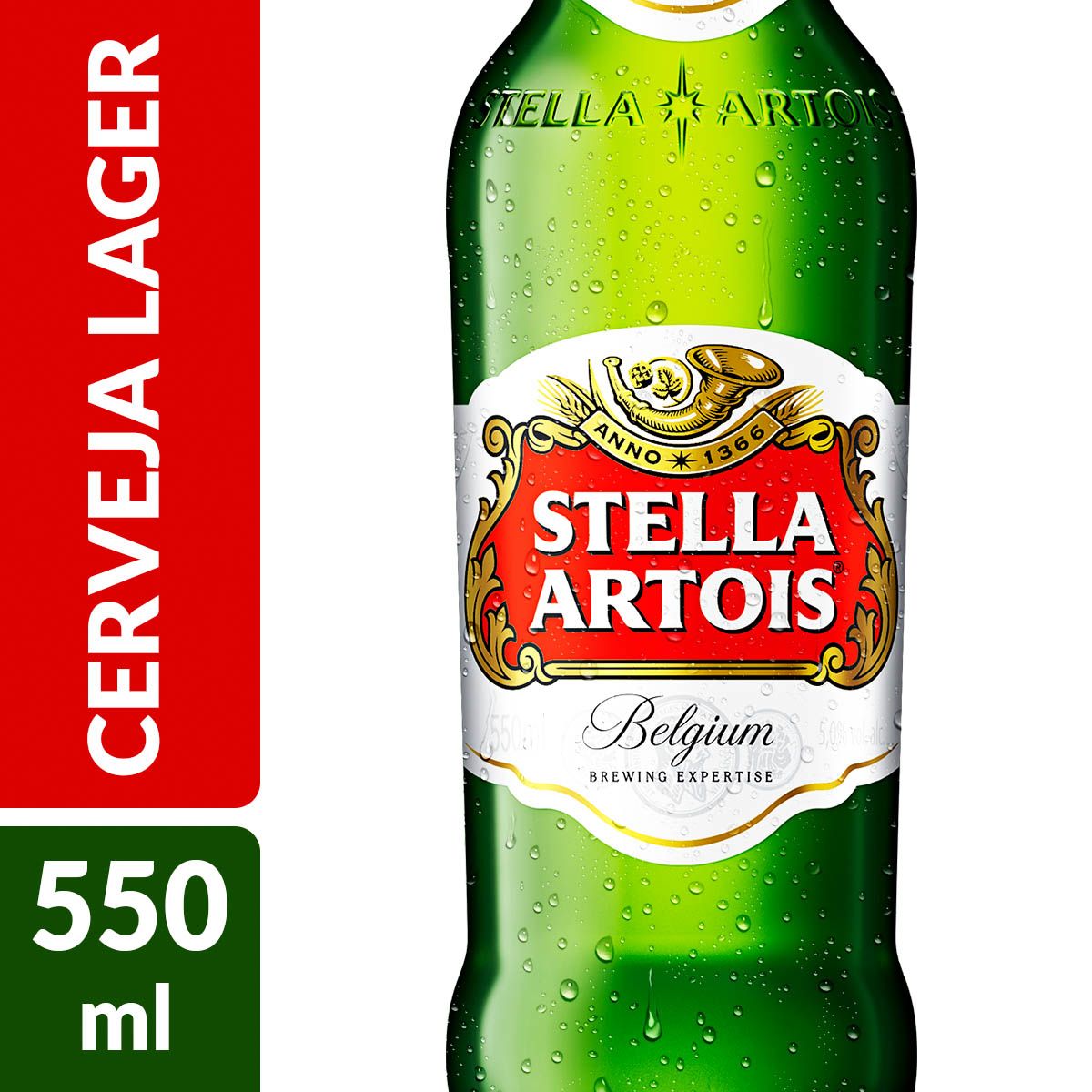 imagem de CERVEJA PILSEN STELLA GARRAFA 600ML