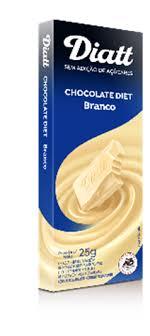 imagem de CHOCOLATE DIATT DIET 25G BRANCO