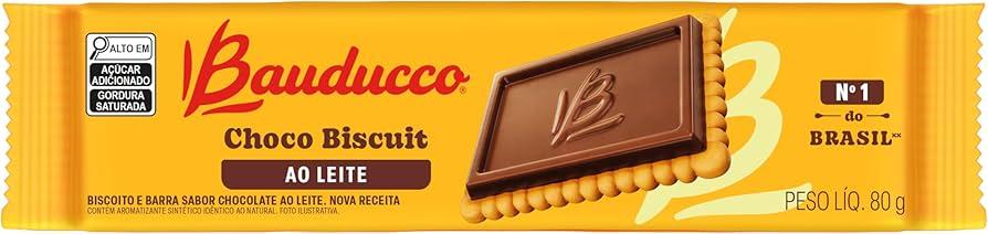 imagem de BISCOITO BAUDUCCO CHOCOBISCUIT 80G BRANCO