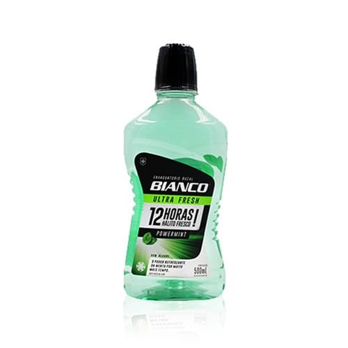 imagem de ENXAGUANTE BUCAL BIANCO 500ML POWERMINT