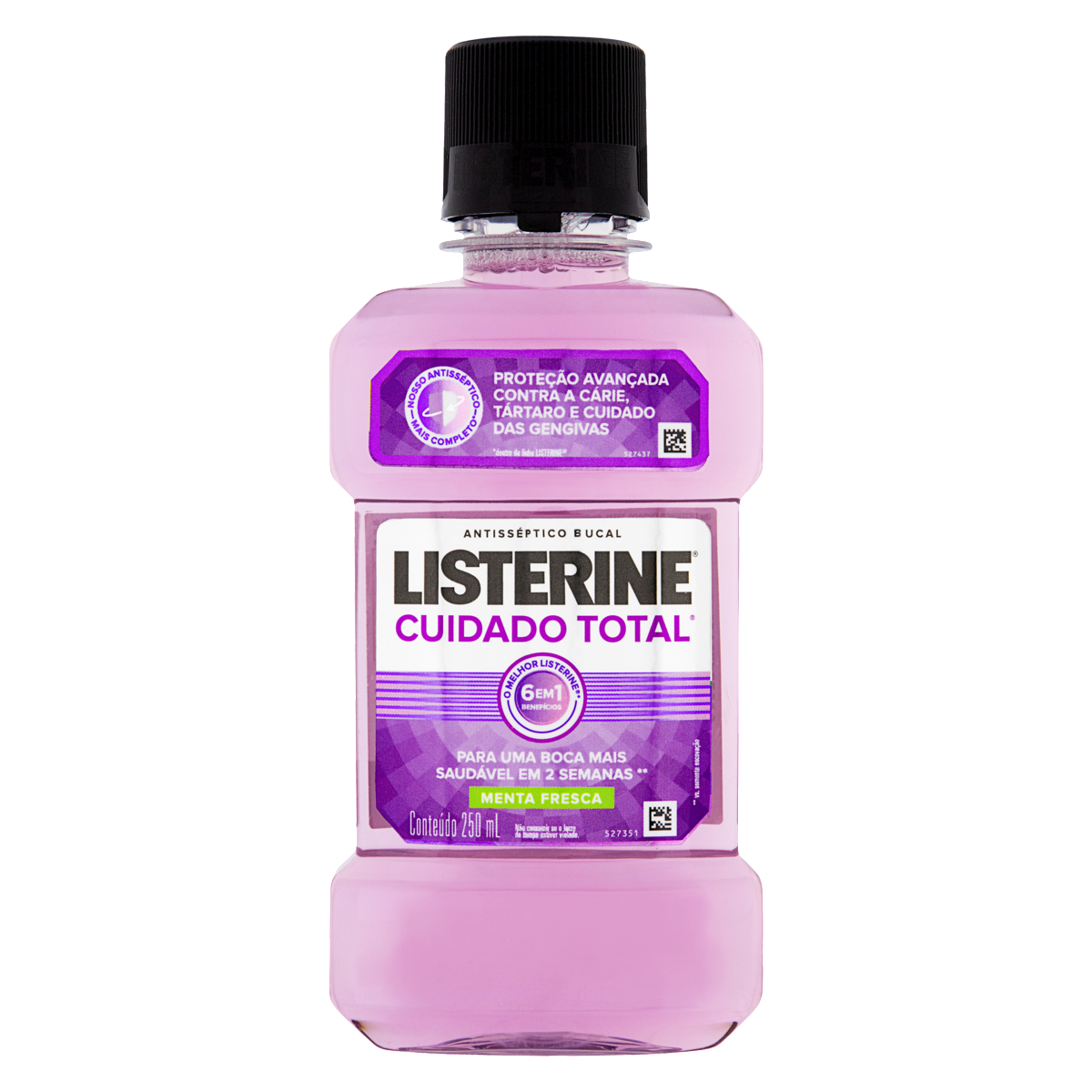 imagem de ENXAGUANTE BUCAL LISTERINE CUIDADO TOTAL 250ML