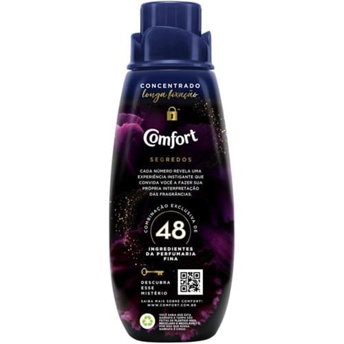 imagem de AMACIANTE COMFORT 500ML CONC SEGREDOS 48