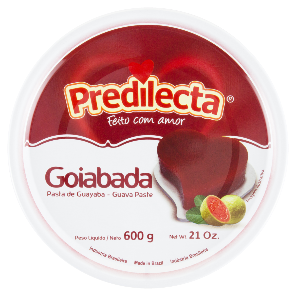 imagem de GOIABADA PREDILECTA LATA 600G