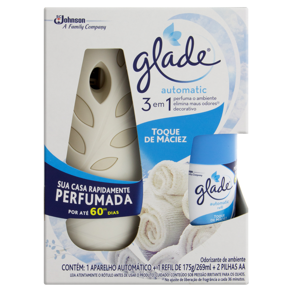 imagem de GLADE AUTOMATIC SPRAY 269ML CLEAN LIN AP