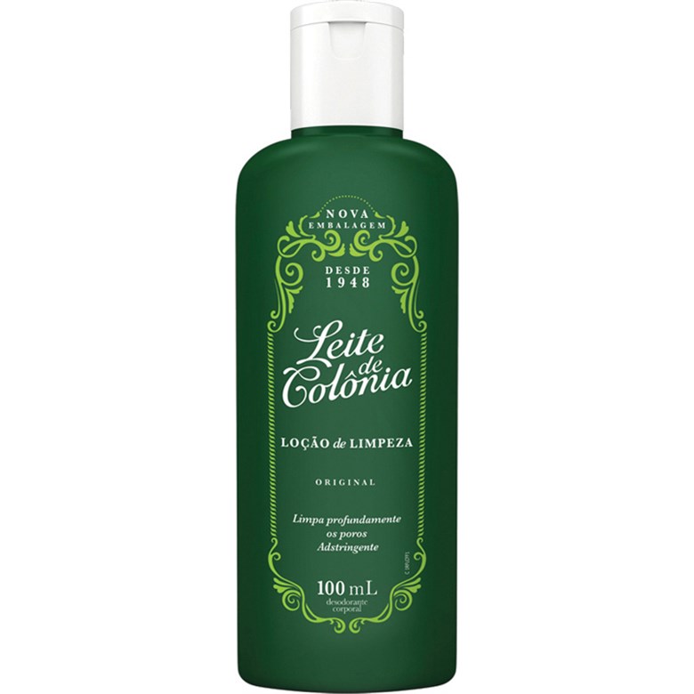 imagem de LEITE COLÔNIA 100ML VERDE ORIGINAL