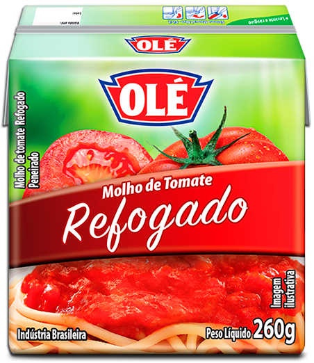 imagem de MOLHO TOMATE OLÉ 260G REF TRADICION