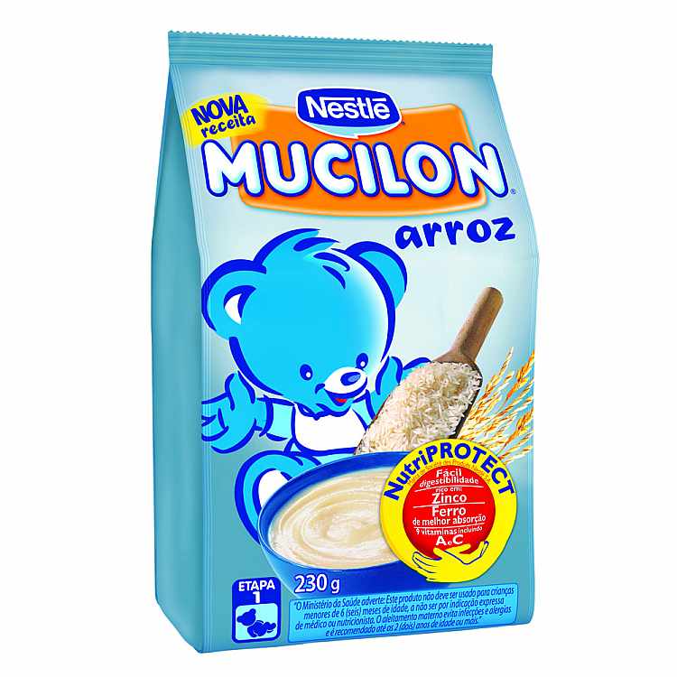 imagem de CEREAL INFANTIL MUCILON ARROZ PC 180G