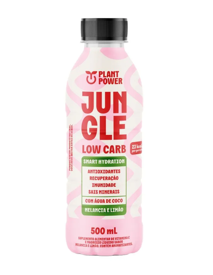 imagem de JUNGLE ALIMENTAR LOW CARB 500ML MELANCIA/LIMÃO